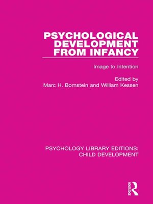 cover image of Psychological Development From Infancy